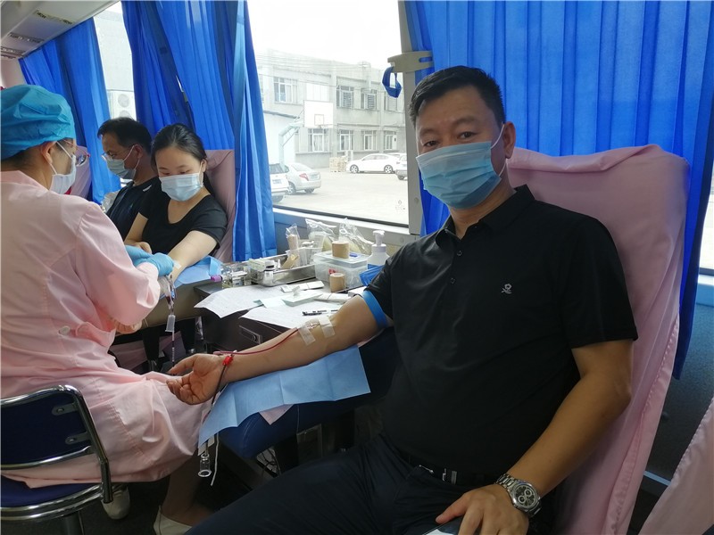 Non-remunerated blood donation activity