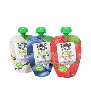 BPA Free Food Safe Baby Food And Yogurt Spout Pouch Packaging