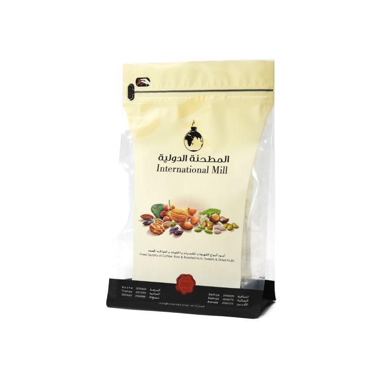Recyclable Food Snack Zipper Pouch Packaging