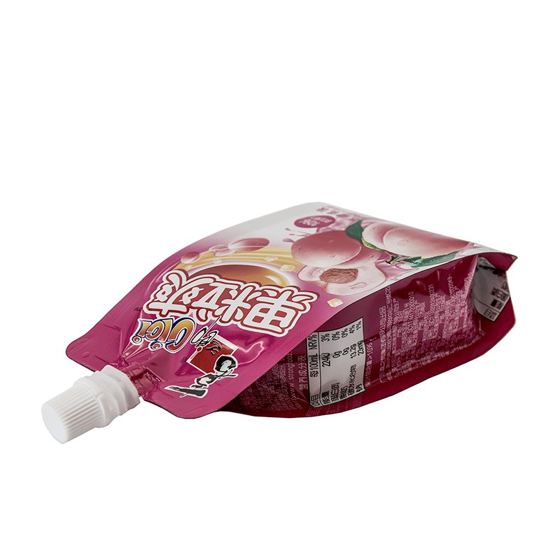 Shaped Beverage Bags With Spout