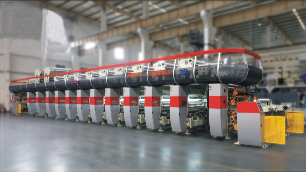 Máy in tốc độ cao trục điện tử BOBST với chức năng in trước