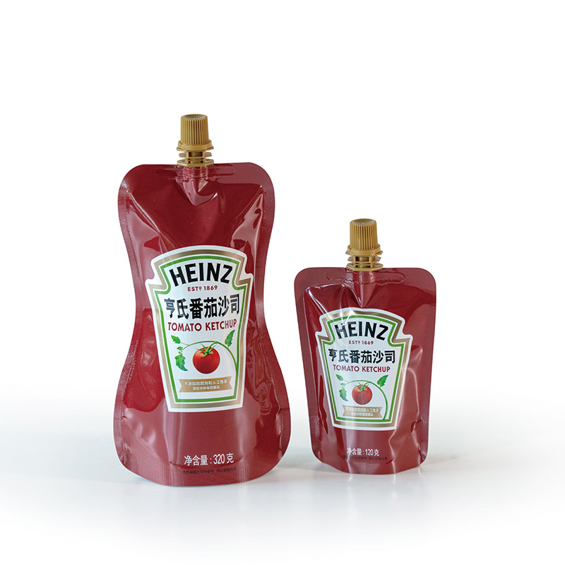 Spout Pouch Squeeze Pouch-Sauces Packaging