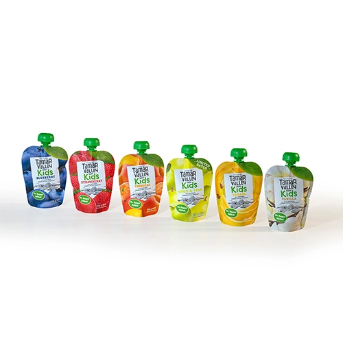 BPA Free Food Safe Baby Food And Yogurt Spout Pouch Packaging